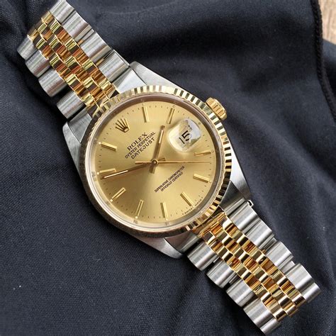 rolex datjust 2 tone 16233|Rolex 16233 price list.